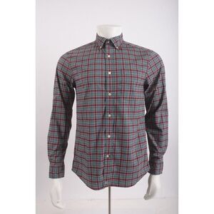 Vineyard Vines Mens Brrr Button-Up Shirt On-the-Go S Crimson Plaid classic NWT